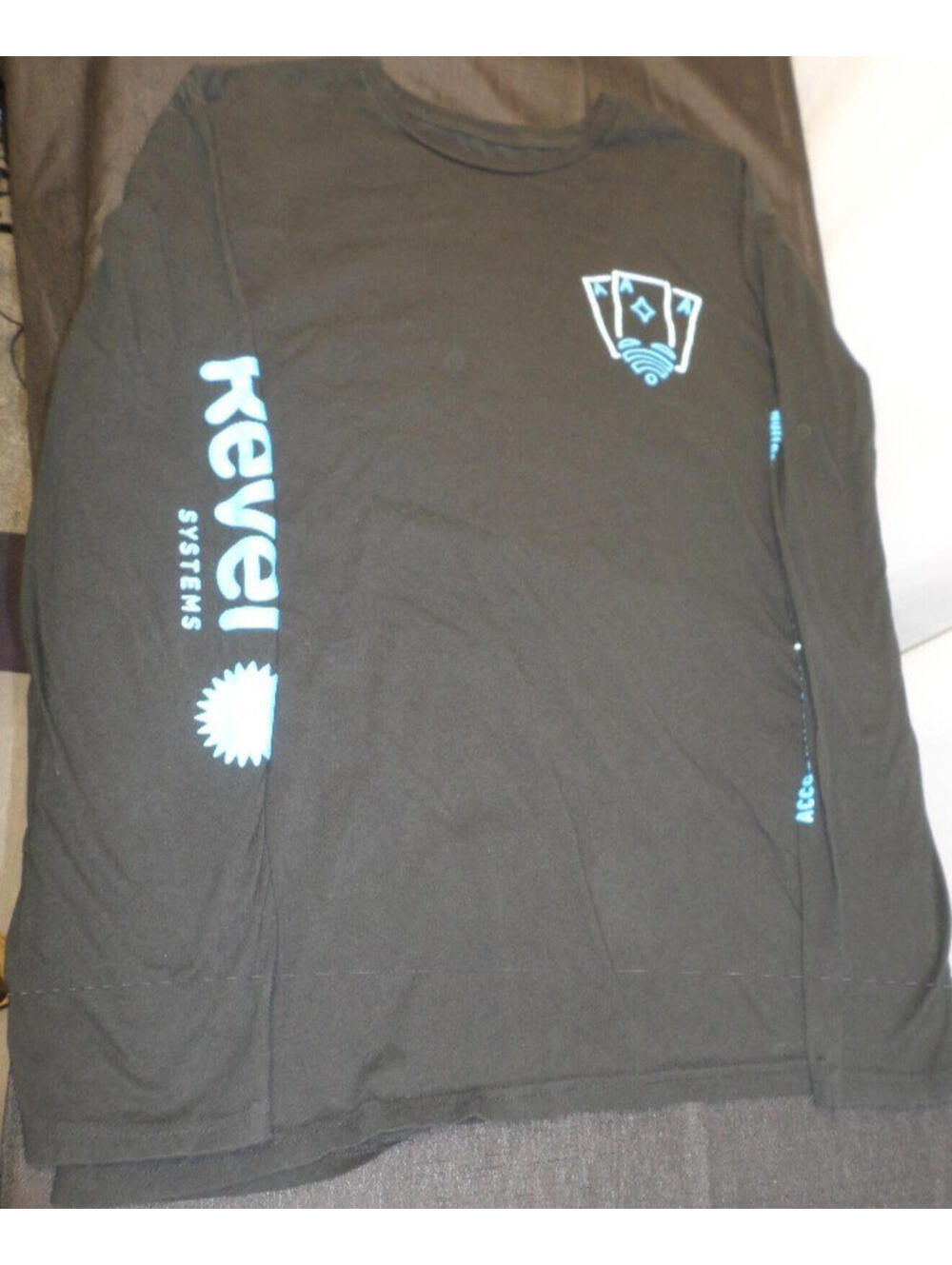 DISCONTINUED REVEL SYSTEMS ACE BLACK LONG SLEEVE SHIRT XL